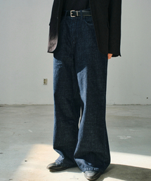 DIVEIN（ダイブイン）の「WIDE FLARED DENIM PANTS (INDIGO)（デニムパンツ）」
