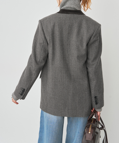 Spick & Span（スピックアンドスパン）の「クラシックツイードVカラージャケット（ノーカラージャケット・レディース・その他1/その他5・36/38）」の9枚目の写真