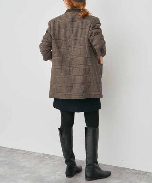 Spick & Span（スピックアンドスパン）の「クラシックツイードVカラージャケット（ノーカラージャケット・レディース・その他1/その他5・36/38）」の16枚目の写真