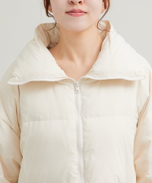 La boutique BonBon（ラブティックボンボン）の「タフタロングダウンコート（ダウンジャケット/コート・レディース・オフホワイト・FREE）」の20枚目の写真