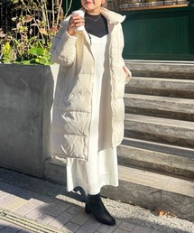 【極美品】ラブティックボンボン ウールコート アウター ジャケット ホワイト La boutique BonBon(ラブティックボンボン)のジャケット・アウター