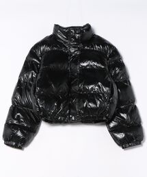 a.p.o.v.（エーピーオービー）の「a.p.o.v. メタリックリップストップクロップド中綿ジャケット（ダウンジャケット/コート）」