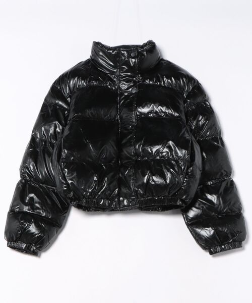 a.p.o.v.(エーピーオービー)の「a.p.o.v. メタリックリップストップクロップド中綿ジャケット(ダウンジャケット/コート・メンズ・ブラック/シルバー・ONESIZE)」の9枚目の写真