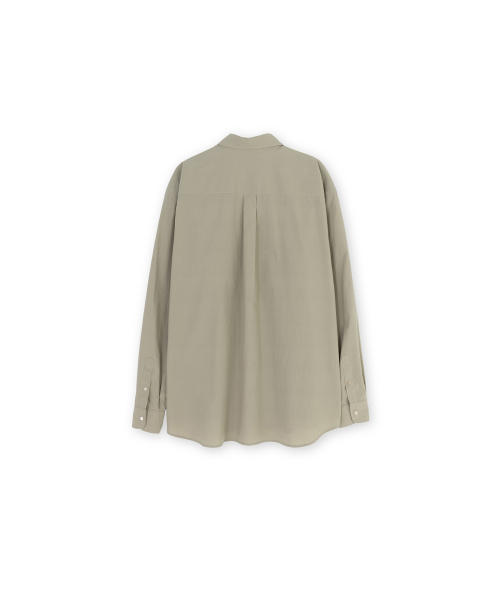 BROWNYARD（ブラウンヤード）の「エッセンシャルシャツ、ベージュ（シャツ/ブラウス・メンズ・その他・3/4/5/6）」の2枚目の写真