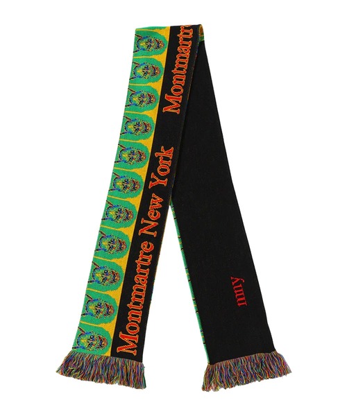 MONTMARTRE NEW YORK（モンマルトルニューヨーク）の「【Montmartre New York/モンマルトルニューヨーク】 De Kooning Scarf（マフラー・メンズ・イエロー系その他・FREE）」の2枚目の写真