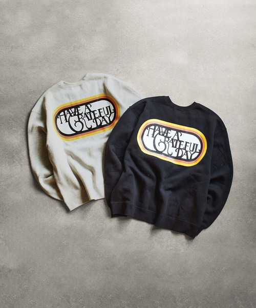 ROSE BUD(ローズバッド)の「(HAVE A GRATEFUL DAY)SWEATSHIRT -SF LOGO(スウェット・レディース・その他/ブラック・M)」の14枚目の写真