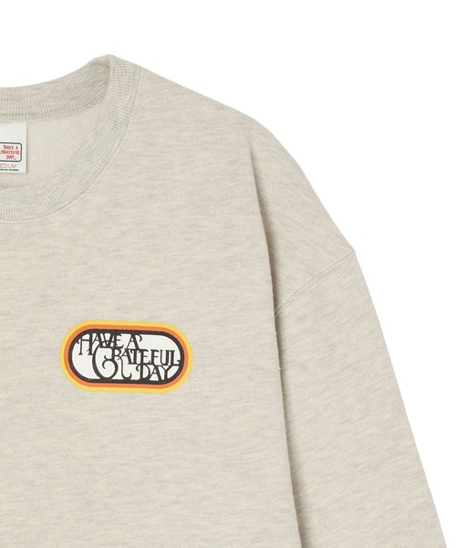ROSE BUD(ローズバッド)の「(HAVE A GRATEFUL DAY)SWEATSHIRT -SF LOGO(スウェット・レディース・その他/ブラック・M)」の6枚目の写真