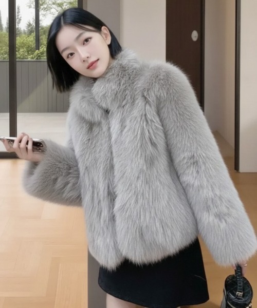 セール】もこもこ フェイクファー コート（その他アウター）｜Ritzy