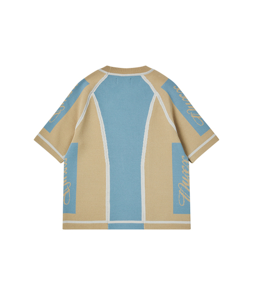 NYXX(エヌワイエックスエックス)の「SPORT STRETCH KNIT TOP SKY BLUE(ニット/セーター・レディース・その他・FREE)」の2枚目の写真