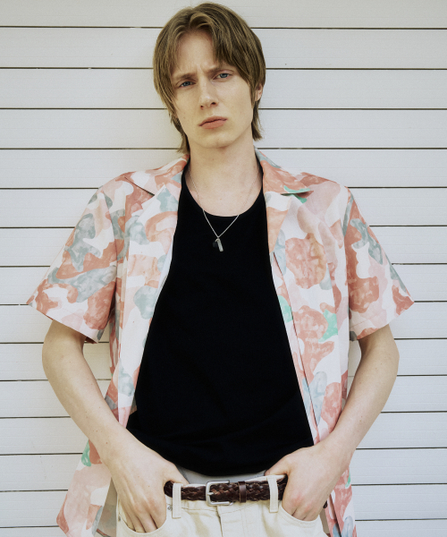 DUSTYWHITE(ダスティーホワイト)の「クラウドパターンオープンカラーシャツ(シャツ/ブラウス・メンズ・その他・LARGE/MEDIUM)」の2枚目の写真
