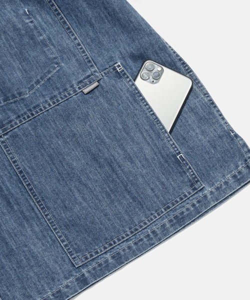 ESPIONAGE(エスピオナジ)の「US Denim Pullover Work Shirt Washed Indigo(シャツ/ブラウス・レディース・その他・MEDIUM/LARGE/X-LARGE)」の9枚目の写真