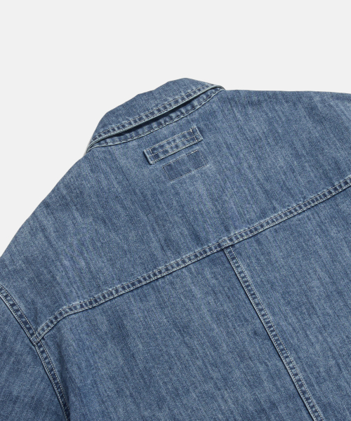 ESPIONAGE(エスピオナジ)の「US Denim Pullover Work Shirt Washed Indigo(シャツ/ブラウス・レディース・その他・MEDIUM/LARGE/X-LARGE)」の11枚目の写真