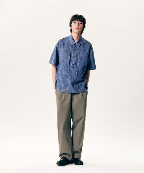 ESPIONAGE(エスピオナジ)の「US Denim Pullover Work Shirt Washed Indigo(シャツ/ブラウス・レディース・その他・MEDIUM/LARGE/X-LARGE)」の12枚目の写真