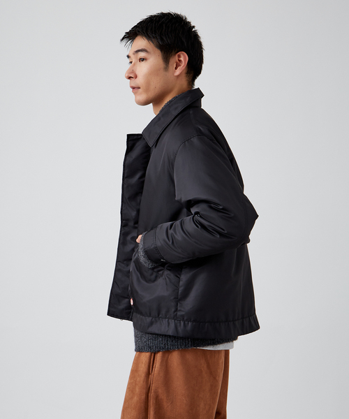 RED KAP(レッドキャップ)の「RED KAP別注 ナイロンツイル 中綿ショートブルゾン(ブルゾン・メンズ・グレー/ブラック・MEDIUM/LARGE)」の5枚目の写真