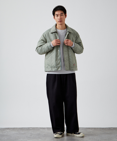 RED KAP(レッドキャップ)の「RED KAP別注 ナイロンツイル 中綿ショートブルゾン(ブルゾン・メンズ・グレー/ブラック・MEDIUM/LARGE)」の7枚目の写真
