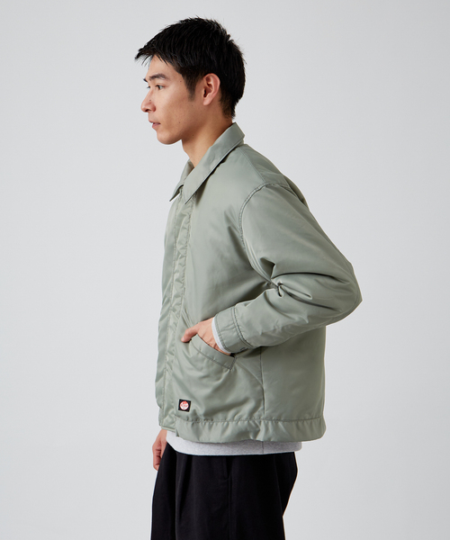 RED KAP(レッドキャップ)の「RED KAP別注 ナイロンツイル 中綿ショートブルゾン(ブルゾン・メンズ・グレー/ブラック・MEDIUM/LARGE)」の9枚目の写真
