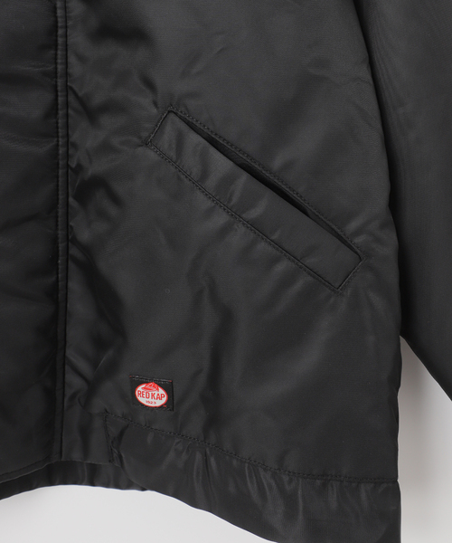 RED KAP(レッドキャップ)の「RED KAP別注 ナイロンツイル 中綿ショートブルゾン(ブルゾン・メンズ・グレー/ブラック・MEDIUM/LARGE)」の14枚目の写真