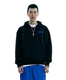 OURPOCKETS（アワーポケッツ）の「Grid Dance Persona Sweat Hoodie (Black)（パーカー）」
