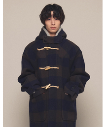 [Mmlg] HERITAGE PLAID DUFFLE COAT (CHECK)