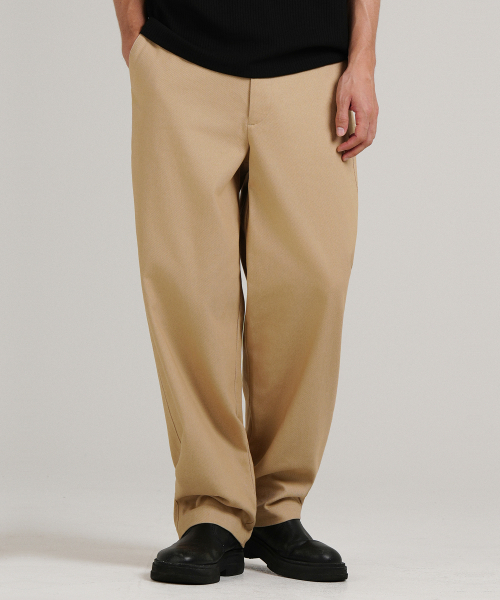 LXT（エルエックスティー）の「ワイド高密度コットンチノパンツ[ベージュ]（その他パンツ・メンズ・その他・MEDIUM/LARGE/X-LARGE/XX-LARGE）」の10枚目の写真
