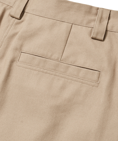 LXT（エルエックスティー）の「ワイド高密度コットンチノパンツ[ベージュ]（その他パンツ・メンズ・その他・MEDIUM/LARGE/X-LARGE/XX-LARGE）」の7枚目の写真