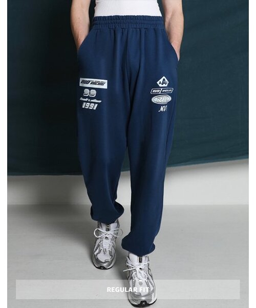 RVD(アールブイディー)の「(Sportism) レーシングスウェットパンツ (ネイビー)(スウェットパンツ・メンズ・その他・MEDIUM/LARGE/X-LARGE)」の2枚目の写真
