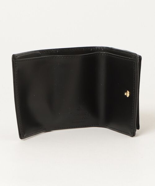 Vivienne Westwood MAN（ヴィヴィアンウエストウッドマン）の「VINTAGE ORB LEATHER TRIFOLD WALLET MINI（Tシャツ/カットソー・メンズ・ブラック・FREE）」の4枚目の写真