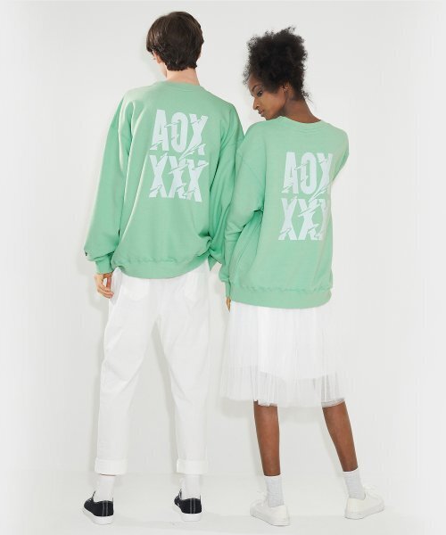 AOX(エーオーエックス)の「SONIC DASH sweatshirt(Oversize fit) Mint(スウェット・メンズ・その他・SMALL/MEDIUM/LARGE)」の7枚目の写真
