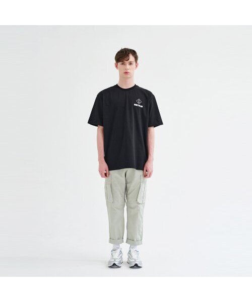 CODE I'M(コードアイエム)の「LABロゴプリントオーバーサイズ半袖Tシャツブラック(Tシャツ/カットソー・メンズ・その他・MEDIUM/LARGE)」の2枚目の写真