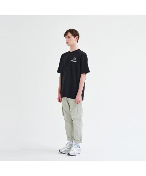 CODE I'M(コードアイエム)の「LABロゴプリントオーバーサイズ半袖Tシャツブラック(Tシャツ/カットソー・メンズ・その他・MEDIUM/LARGE)」の3枚目の写真