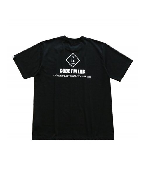 CODE I'M(コードアイエム)の「LABロゴプリントオーバーサイズ半袖Tシャツブラック(Tシャツ/カットソー・メンズ・その他・MEDIUM/LARGE)」の6枚目の写真