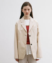 YOUNGOH（ヨンオ）の「リラックスルーズフィットコットンジャケット（その他アウター）」