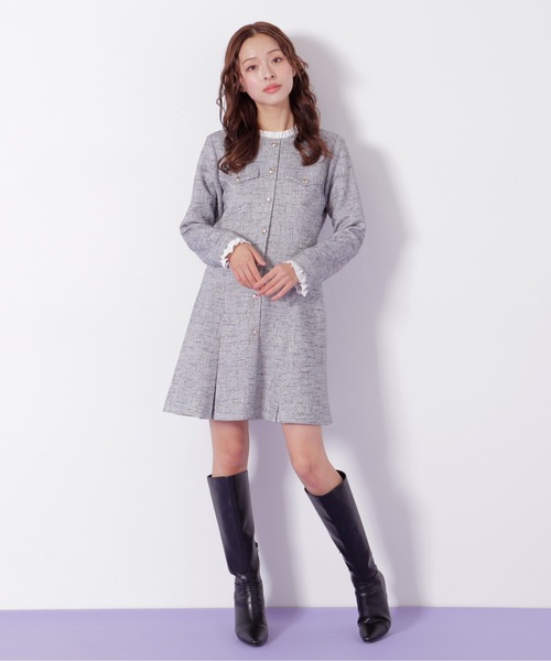 ◇ツィードミニワンピース（ワンピース）｜JILL by JILL STUART