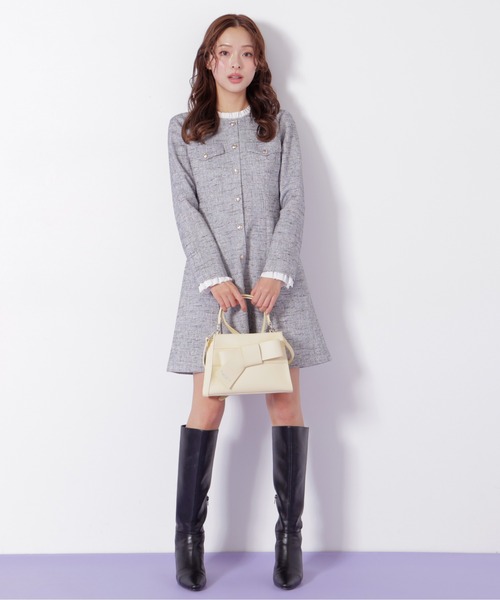 ◇ツィードミニワンピース（ワンピース）｜JILL by JILL STUART