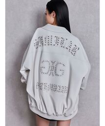 GYDA | bijou Symmetry GYDAフェイクレザーBIGブルゾン(ブルゾン)