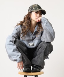 PRO CLUB （プロクラブ）の「PRO CLUB ハーフジップボアジャケット（ブルゾン）」