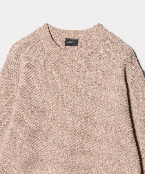 green label relaxing(グリーンレーベルリラクシング)の「ミックスカラー クルーネック ニット(ニット/セーター・メンズ・ライム/オレンジ/ネイビー・M/S/L/XL)」の14枚目の写真