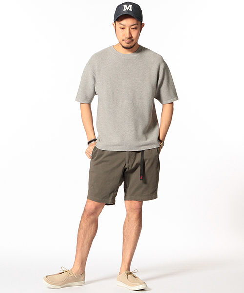 B:MING by BEAMS（ビーミングバイビームス）の「【Smart5月号掲載】ビーミング by ビームス / ガータドロップショルダーニットT（ニット/セーター・メンズ・ネイビー/オリーブ/グレー/ホワイト・LARGE/X-LARGE/SMALL/MEDIUM）」の14枚目の写真