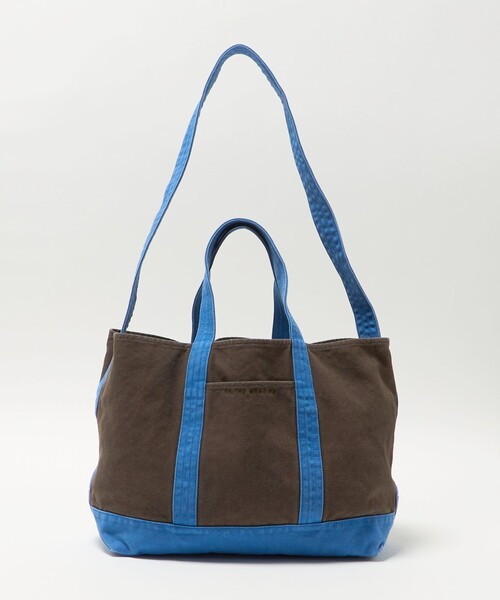 UNITED ARROWS（ユナイテッドアローズ）の「オーガニックコットン トートバッグ M（トートバッグ・メンズ・レッド/ケリーグリーン/ネイビー/パープル/コバルトブルー/オレンジ・FREE）」の3枚目の写真