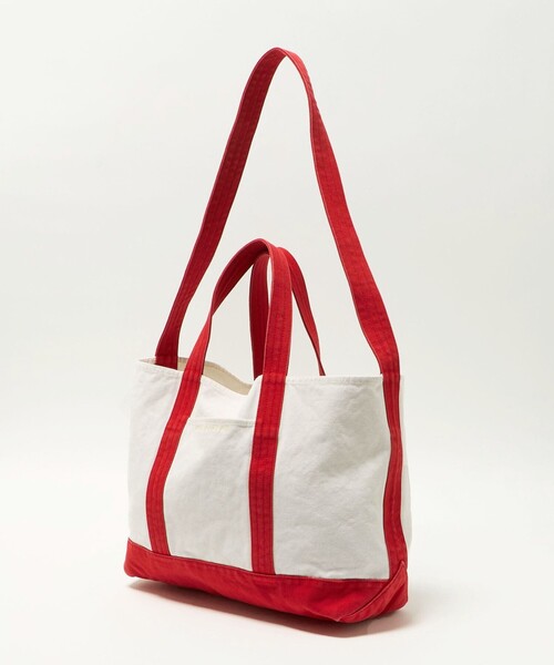 UNITED ARROWS（ユナイテッドアローズ）の「オーガニックコットン トートバッグ M（トートバッグ・メンズ・レッド/ケリーグリーン/ネイビー/パープル/コバルトブルー/オレンジ・FREE）」の9枚目の写真