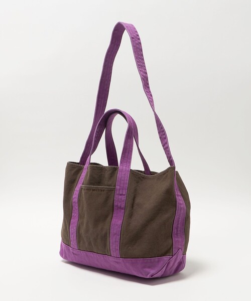 UNITED ARROWS（ユナイテッドアローズ）の「オーガニックコットン トートバッグ M（トートバッグ・メンズ・レッド/ケリーグリーン/ネイビー/パープル/コバルトブルー/オレンジ・FREE）」の19枚目の写真