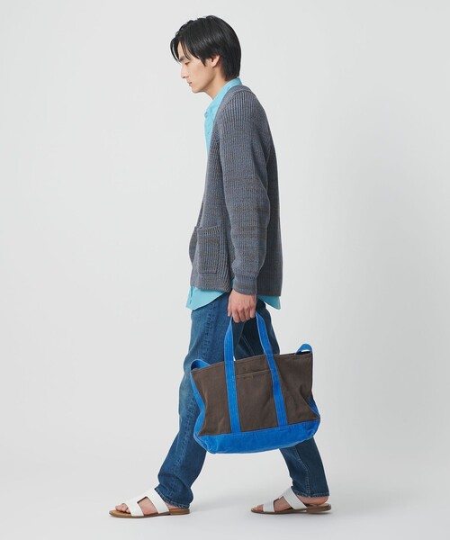 UNITED ARROWS（ユナイテッドアローズ）の「オーガニックコットン トートバッグ M（トートバッグ・メンズ・レッド/ケリーグリーン/ネイビー/パープル/コバルトブルー/オレンジ・FREE）」の14枚目の写真