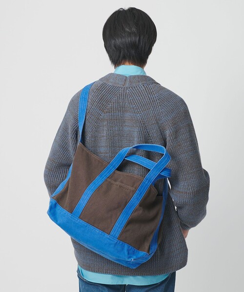 UNITED ARROWS（ユナイテッドアローズ）の「オーガニックコットン トートバッグ M（トートバッグ・メンズ・レッド/ケリーグリーン/ネイビー/パープル/コバルトブルー/オレンジ・FREE）」の12枚目の写真