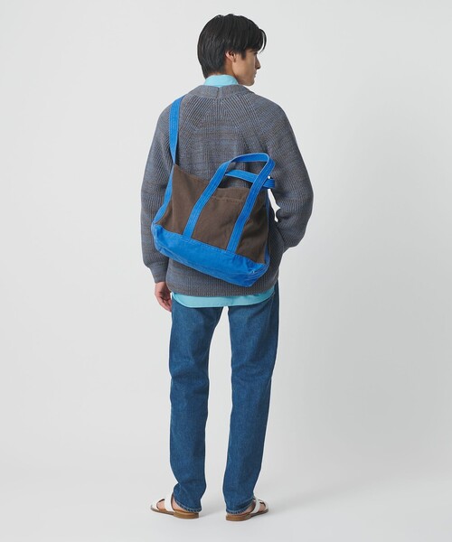 UNITED ARROWS（ユナイテッドアローズ）の「オーガニックコットン トートバッグ M（トートバッグ・メンズ・レッド/ケリーグリーン/ネイビー/パープル/コバルトブルー/オレンジ・FREE）」の11枚目の写真