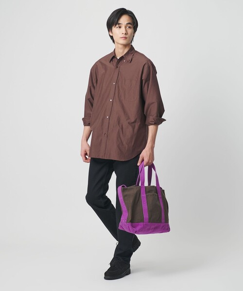 UNITED ARROWS（ユナイテッドアローズ）の「オーガニックコットン トートバッグ M（トートバッグ・メンズ・レッド/ケリーグリーン/ネイビー/パープル/コバルトブルー/オレンジ・FREE）」の10枚目の写真