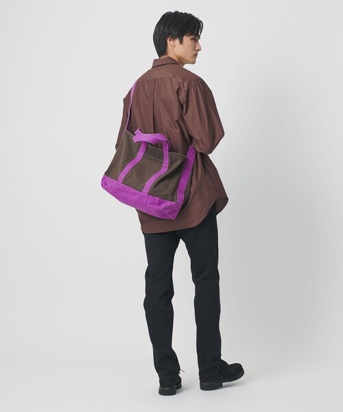 UNITED ARROWS（ユナイテッドアローズ）の「オーガニックコットン トートバッグ M（トートバッグ・メンズ・レッド/ケリーグリーン/ネイビー/パープル/コバルトブルー/オレンジ・FREE）」の7枚目の写真