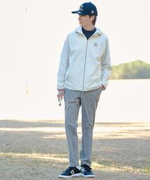 adabat（アダバット）の「【ADABAT NAVY】撥水ナイロンジップフーディ（ブルゾン）」