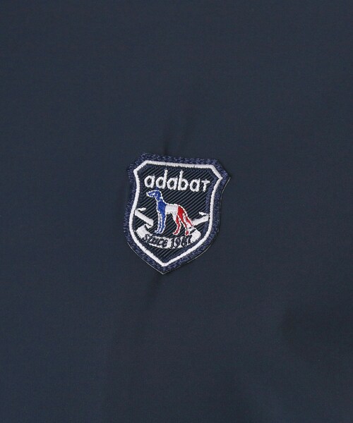adabat(アダバット)の「【ADABAT NAVY】撥水ナイロンジップフーディ(ブルゾン・メンズ・ホワイト/ネイビー・48/50)」の13枚目の写真