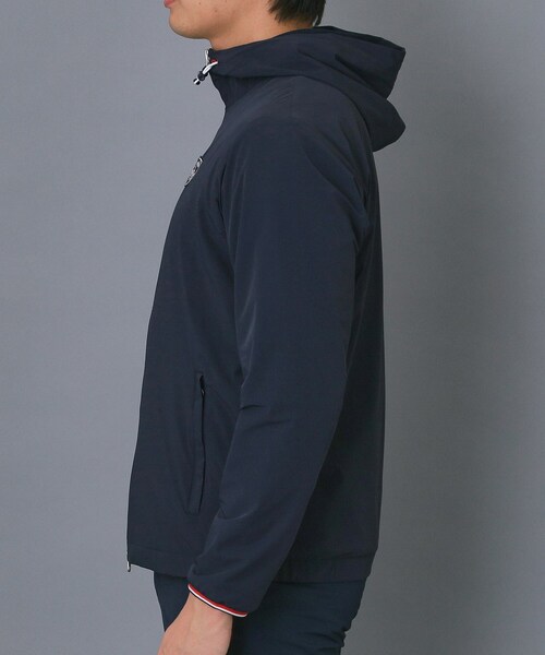 adabat(アダバット)の「【ADABAT NAVY】撥水ナイロンジップフーディ(ブルゾン・メンズ・ホワイト/ネイビー・48/50)」の15枚目の写真