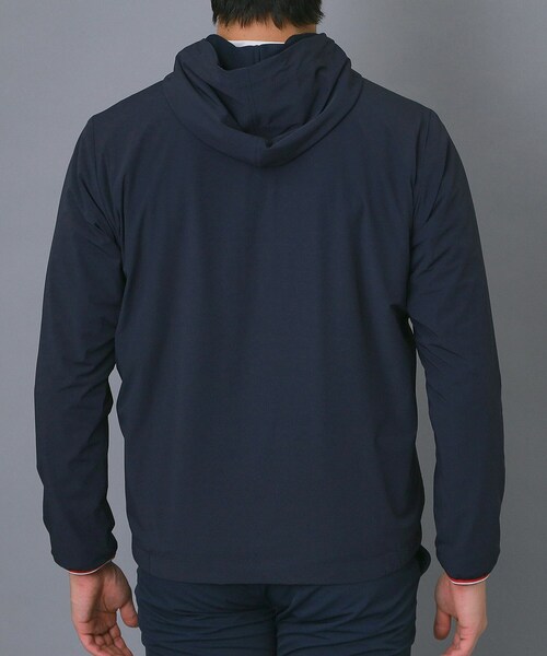 adabat(アダバット)の「【ADABAT NAVY】撥水ナイロンジップフーディ(ブルゾン・メンズ・ホワイト/ネイビー・48/50)」の16枚目の写真